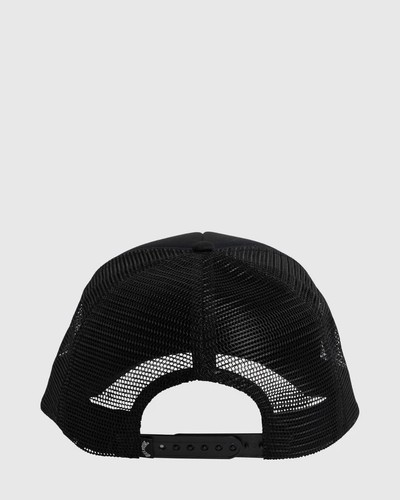 BILLABONG NORFOLK BLACK TRUCKER CAP HAT NEW MENS Unisex Adjust POLY SURF BEACH - Picture 4 of 4