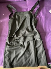 TRINA TURK Los Angeles SIZE 6 MADE IN USA WOOL JUMPER SKIRT OVERALL