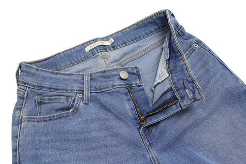Levi's 811 Curvy Skinny Jeans Damen W29/L32 Stretch Zerrissen Distressed - Bild 4 von 13