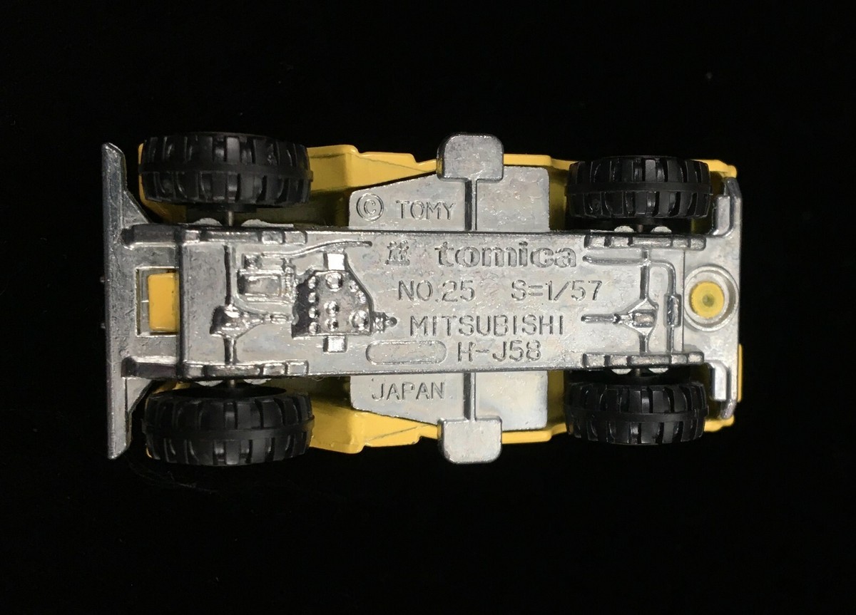 トミカ 三菱 H-J58 No.25 1/57 トミカ 三菱 H-J58 No.25 1/57 Tomica No.25 Mitsubishi Jeep H