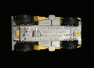 トミカ 三菱 H-J58 No.25 1/57 Tomica by Tomy NO.25 S=1/57 Mitsubishi H-J58 Jeep Made in
