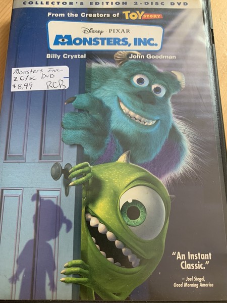 Monsters Inc Dvd 02 2 Disc Set Collectors Edition Hdcharda Com