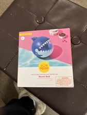 Sun Squad Inflatable Motion Activated LED Beach Ball - NEW