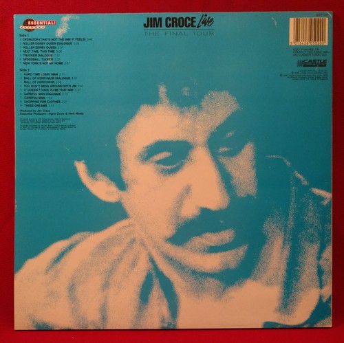 Jim Croce Live: The Final Tour Limited UK Pressing Essential ESSLP 020 New - Picture 2 of 6