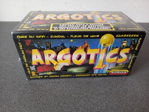 ARGOTICS / JEUX SPEAR-MATTEL 1995 NEUF JEU CULTURE ARGOT EXPRESSIONS POPULAIRES - Picture 3 of 6