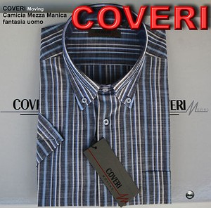 L Xxl Cotone Varianti 2 Xl M Coveri Camicia Mezza Manica EAxq0nz