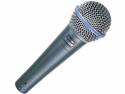 Shure Beta 58A Handheld Supercardioid Dynamic Microphone