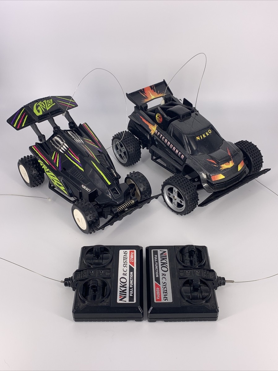 NIKKO RC Grizzly (works) & Afterburner (no Battery/untested