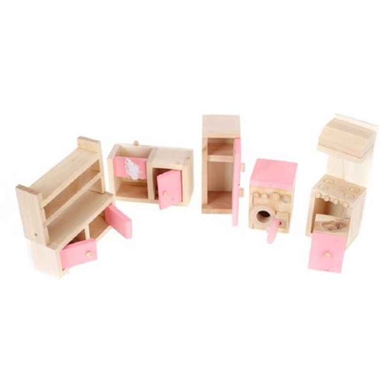 3X(Dormitorio de ninos ninos ninos Muebles de cocina de casa de muneca de madera de nin Z5Z4 5069ff 3X(Dormitorio de ninos ninos ninos Muebles de cocina de casa de muneca de madera de nin Z5Z4 5069ff