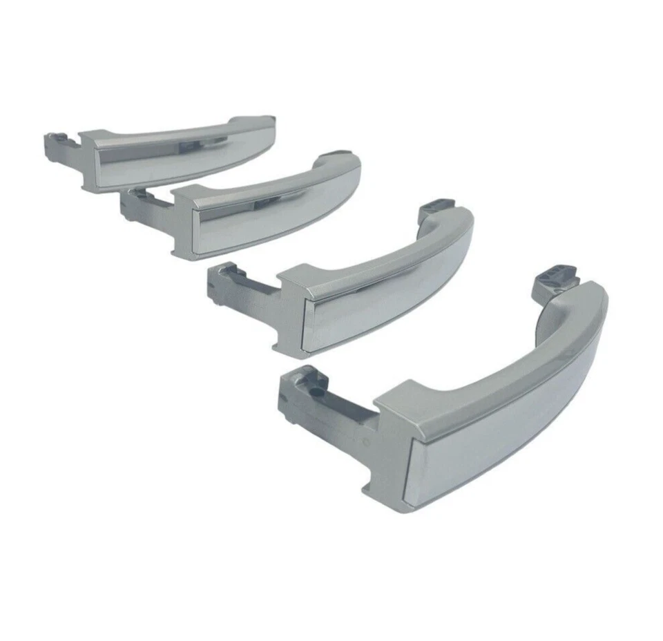 Оригинальный набор дверных ручек GM 4 10-20 Sonic Malibu Cruze серебристые хромированные - Изображение 2 из 4