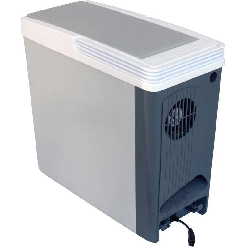Portable 18 Qt Thermoelectric Cooler, 12 Volt Electric Compact Car Travel Fridge - Image 2 of 4