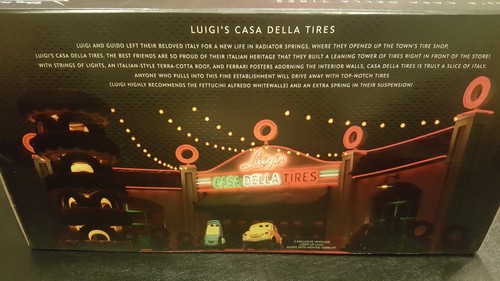 DISNEY PIXAR COCHES SERIE PRECISIÓN NEUMÁTICOS LUIGI'S CASA DELLA AHORRA 6% GMC - Imagen 4 de 5