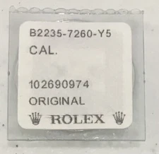 Rolex Calibre 2235 Minute Wheel Stud #7260 New Genuine One Piece