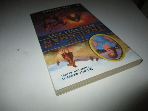 The Trailsman No.302: Black Rock Pass by Jon Sharpe (2006, Paperback ) - Picture 5 of 7