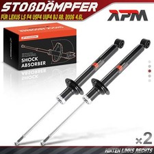 2x Stossdämpfer Gasdruck Hinterachse für Lexus LS F4 USF4 UVF4 BJ ab. 2006 4.6L