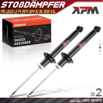 2x Stossdämpfer Gasdruck Hinterachse für Lexus LS F4 USF4 UVF4 BJ ab. 2006 4.6L