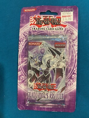 yugioh 2008 cards Yugioh 2008 Gladiator’s Assault booster pack, 1st edition