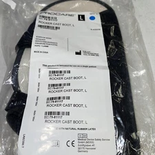 79-81117 Procare Rocker Cast Boot, Size: Large, Black - 1pc - Ships Free!
