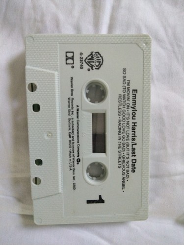 emmylou Harris last date cassette tape Warren Brothers Records 1982 - Picture 4 of 5