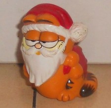 1981 Garfield As Santa Clause PVC Figure VHTF Vintage Christmas XMAS