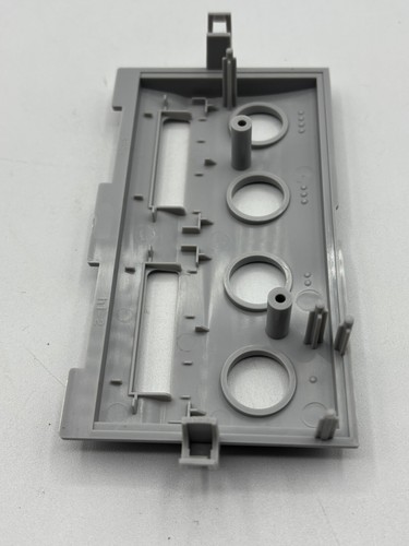 Nintendo Gamecube Controller Port Faceplate Cover Grey NO YELLOWING New - Picture 8 of 9