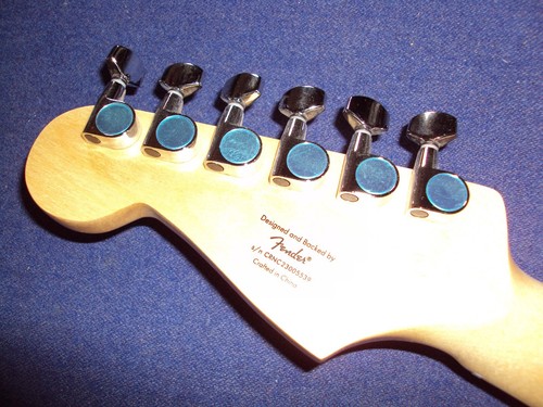 Scalloped SQUIER Sonic Stratocaster,black, SSS ,playing ala Yngwie,Ritchie & Co! - Bild 8 von 12