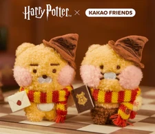 Harry Potter x KAKAO Friends Ryan Choonsik PLUSH Keyring *US-tariff Paid