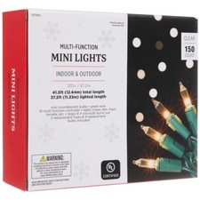 Multi-Functional Mini Light String Lights Choose 1 from 2 Colors: Clear OR Multi