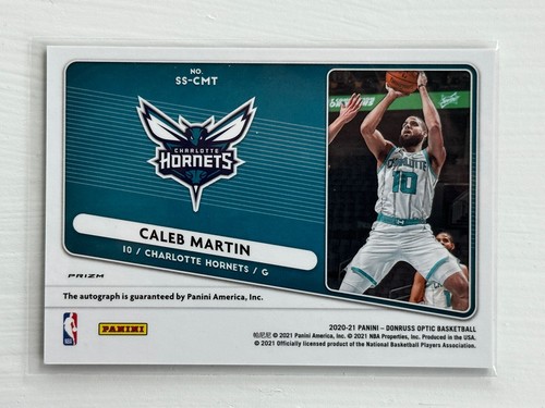 Caleb Martin 2020 Donruss Optic Choice Signature Series Auto SS-CMT Rookie RC - Picture 2 of 2