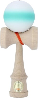 Competitive Kendama ''Ozora''. Matte Line Turquoise. Yamagata Kobo. Y09