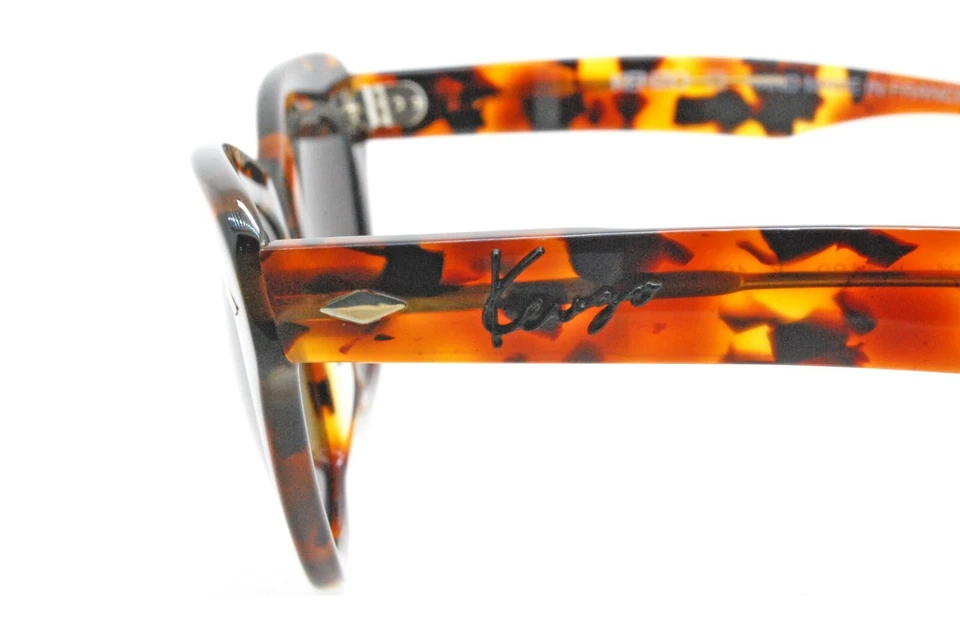 Nuevo Auténtico KENZO AUDREY K 1189 K. 490 Años 90 Francia Vintage Gafas de Sol Tortuga Foto 3 de 4