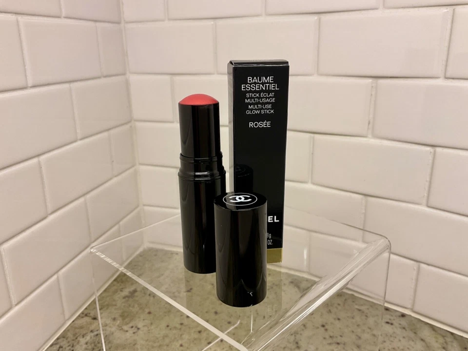 CHANEL Baume Essentiel Multiuso Brillo Palo Rosa Nuevo en Caja Auténtico Tamaño Completo Foto 3 de 4
