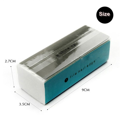 Professionelle Damen 4-Wege Nagelfeile Puffer Polierblock Vier Kunst glatter Glanz - Bild 3 von 6