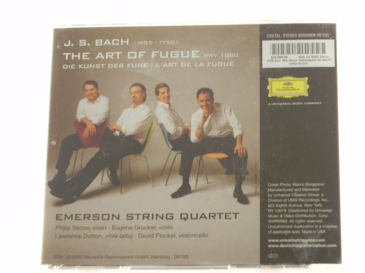 Johann Sebastian Bach: The Art of Fugue Emerson String
