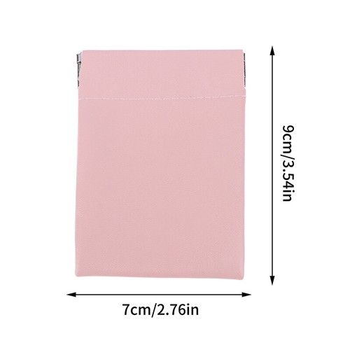 Pu Leather Coin Purse Women Men Small Mini Wallet Bag Data Line Storage Bag W❤D - Afbeelding 3 van 15