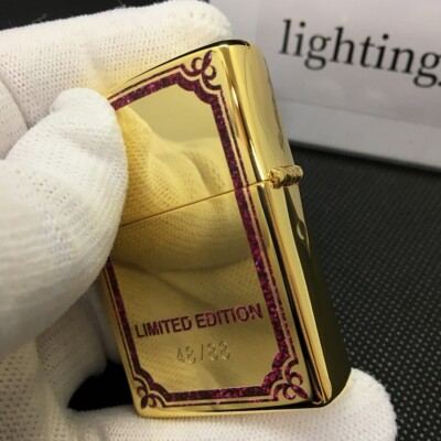 Zippo Dragon Gold Red Serial Number Limited Edition 88 Only