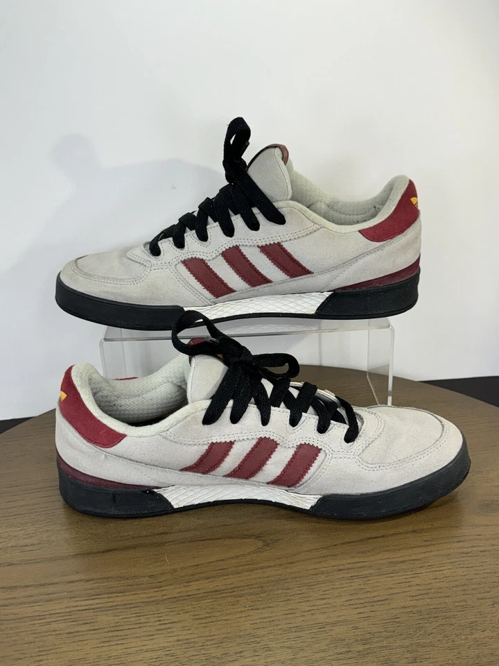 Adidas Silas Pro G48132 Gris/Borgoña Original 2011 RARO. Talla 8 Foto 3 de 4