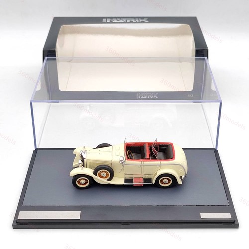 MATRIX-MODELS 1/43 Mercedes-Benz Modell K Torpedo Transformable Saoutchik 1926 - Picture 2 of 9