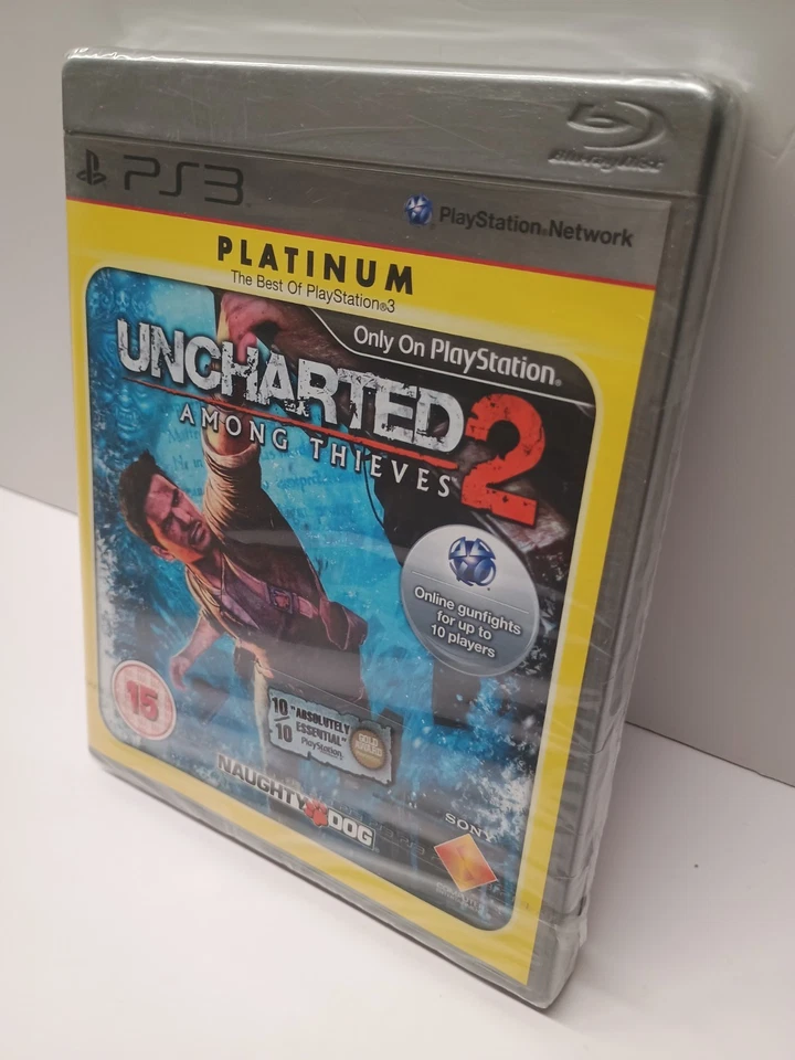 Sony PS3 Uncharted 2 - Among Thieves Game Blu-ray *New And Sealed* Platinum - Image 3 of 4