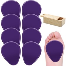 8 Pieces Gel Ball of Foot Cushions Metatarsal Pads for Women and Men Gel Ball...