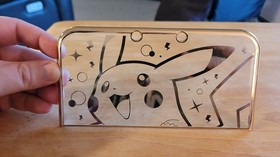 Hori "New" Nintendo 3DS XL Gold Pikachu Pokemon Hard Shell Case/Protective Cover
