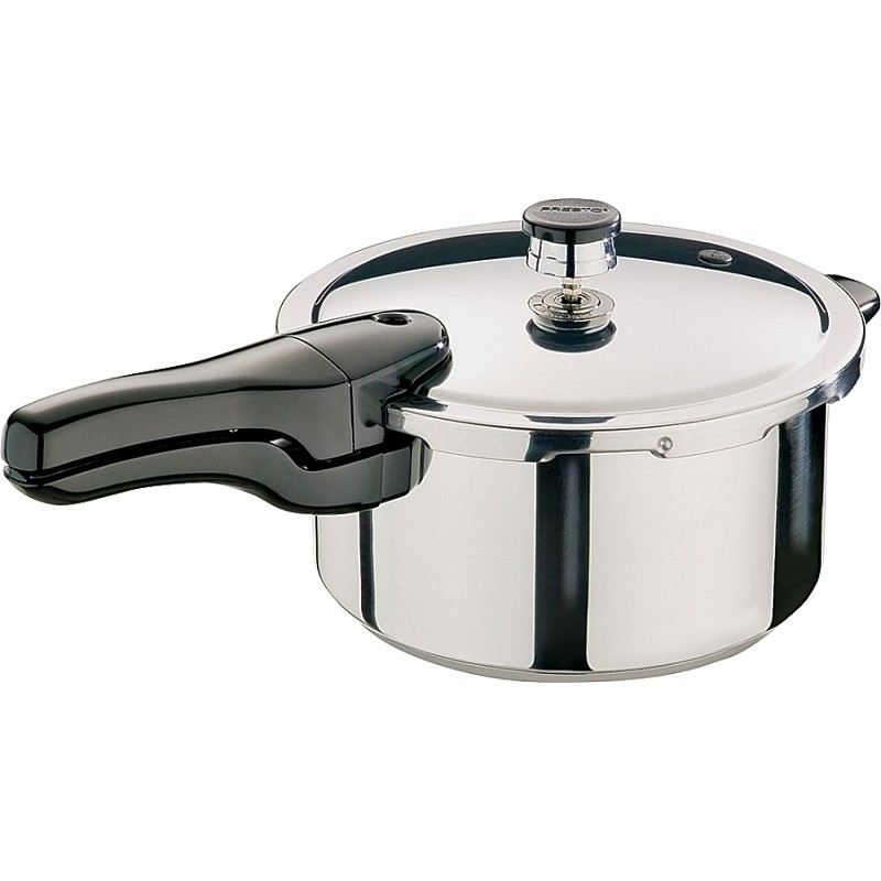 Presto 01341 Pressure Cooker, 4 qt Capacity, 10-1/2 in Dia, 