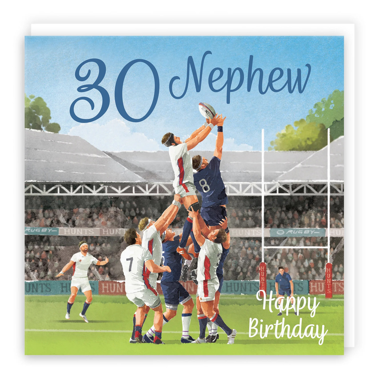 30th Nephew Rugby Birthday Card Milo's Gallery