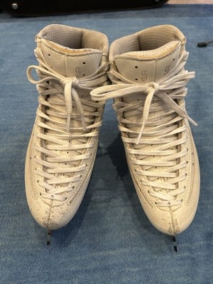 Edea Ice Fly figure skates 240 / John Wilson Coronation Ace 9  Blades