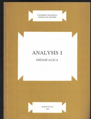 Analysis I