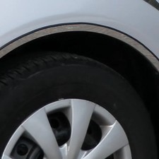 For Toyota Corolla 2009-2013 Saa Polished Fender Trim