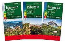 freytag & berndt Straßenkarte Österreich Set 1:250.000 | deutsch, niederländisch