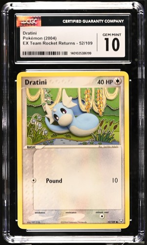 Dratini graded CGC 10 for sale on eBay