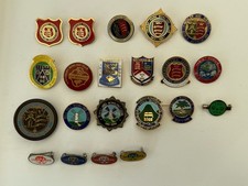 Enamel Bowling Club Pin Badges