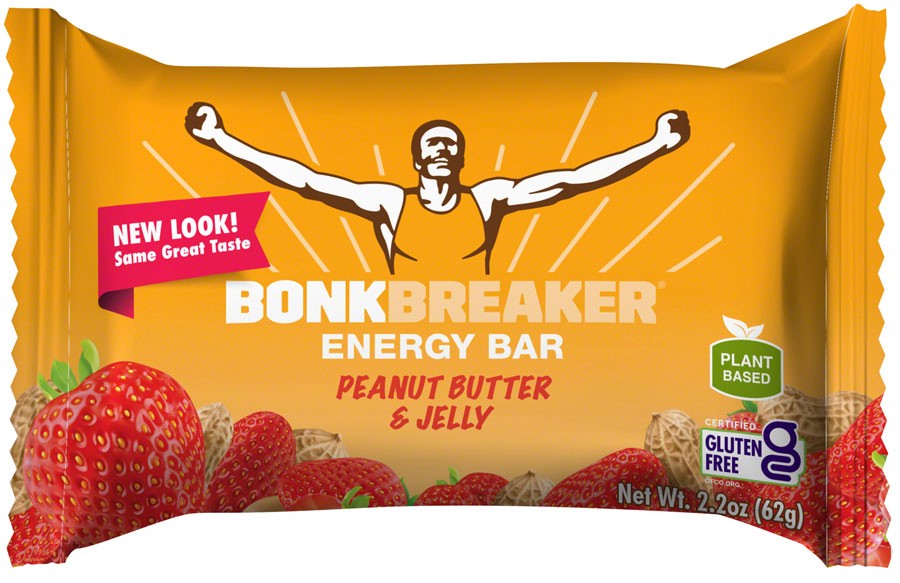 Энергетический батончик Bonk Breaker PB-J - Безглютеновое, без ГМО и безмолочное питание для детей